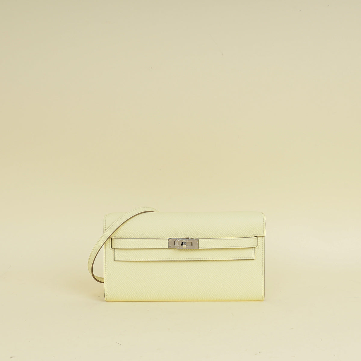 Hermes Jaune Milton Kelly Classic To Go Wallet