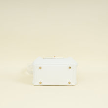 Hermes New White Mini Lindy Bag