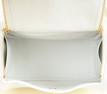 Hermes New White Mini Lindy Bag