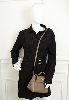 Hermes Etoupe 24/24 21 Swift Bag