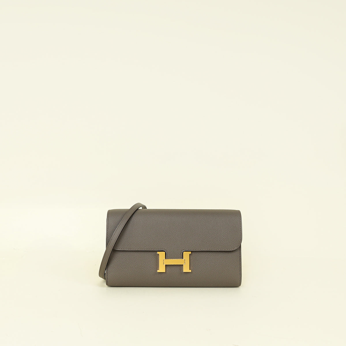 Hermes Gris Etain Constance To Go Wallet