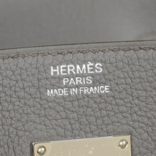 Hermes Gris Etain Haut à Courroies HAC Birkin 40 Bag