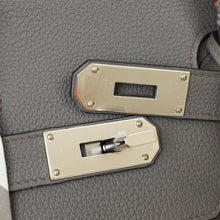 Hermes Gris Etain Haut à Courroies HAC Birkin 40 Bag