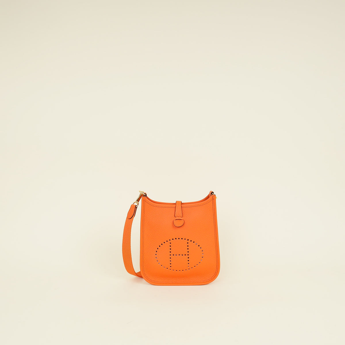 Hermes Orange Miunium Evelyne 16 TPM Bag