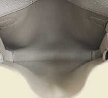 Hermes Gris Etain Kelly Depeches 25 Bag