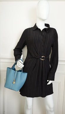 Hermes New Blue Jean Picotin Lock 18 Bag