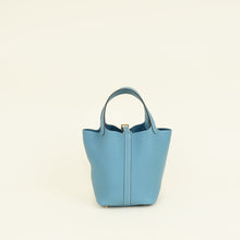 Hermes New Blue Jean Picotin Lock 18 Bag