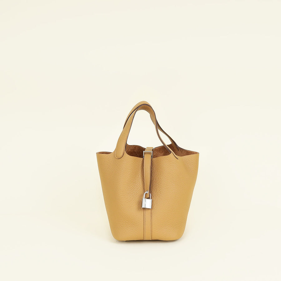 Hermes Biscuit Picotin Lock 18 Bag