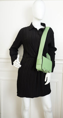 Hermes Vert Criquet Geta Shoulder Bag
