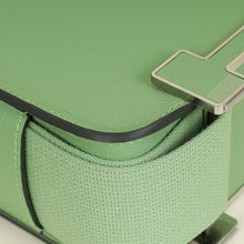 Hermes Vert Criquet Geta Shoulder Bag