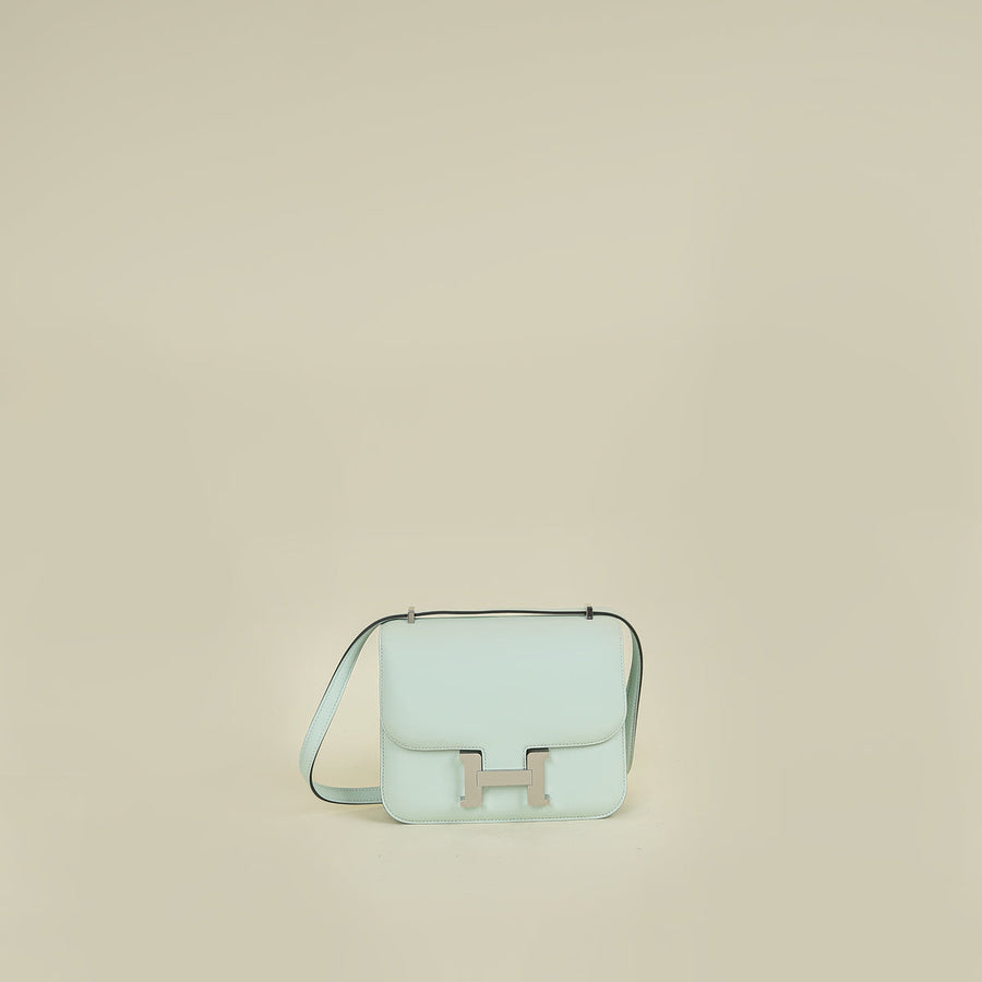 Hermes Vert Peppermint Constance III Mini Mirror Bag