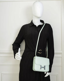 Hermes Vert Peppermint Constance III Mini Mirror Bag