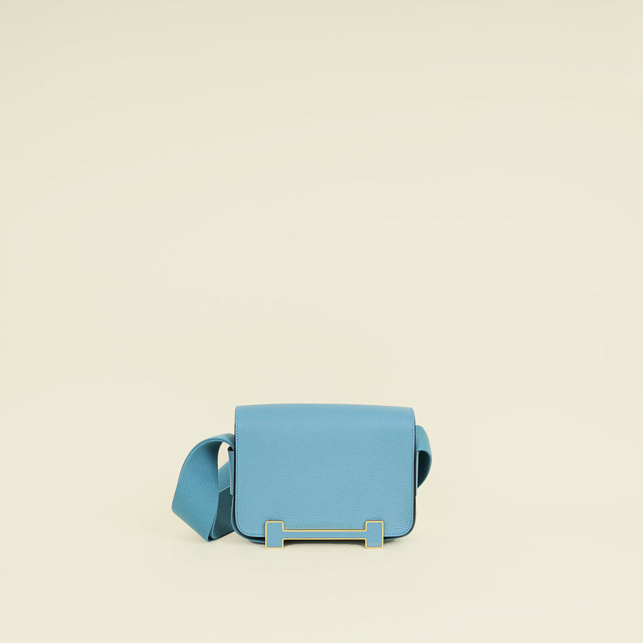 Hermes New Bleu Jean Geta Mysore Bag