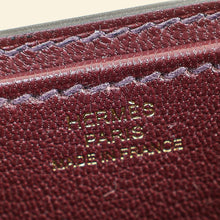 Hermes Rouge Sellier Sanglons Clutch
