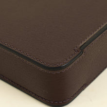 Hermes Rouge Sellier Sanglons Clutch