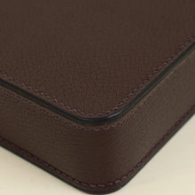 Hermes Rouge Sellier Sanglons Clutch