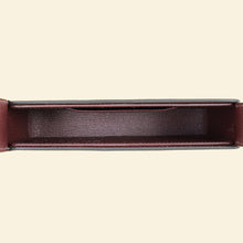 Hermes Rouge Sellier Sanglons Clutch