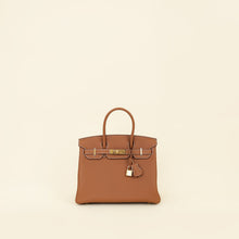 Hermes Gold Retourne Birkin 30 Bag