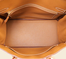 Hermes Gold Retourne Birkin 30 Bag