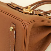 Hermes Gold Retourne Birkin 30 Bag