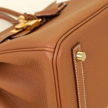 Hermes Gold Retourne Birkin 30 Bag
