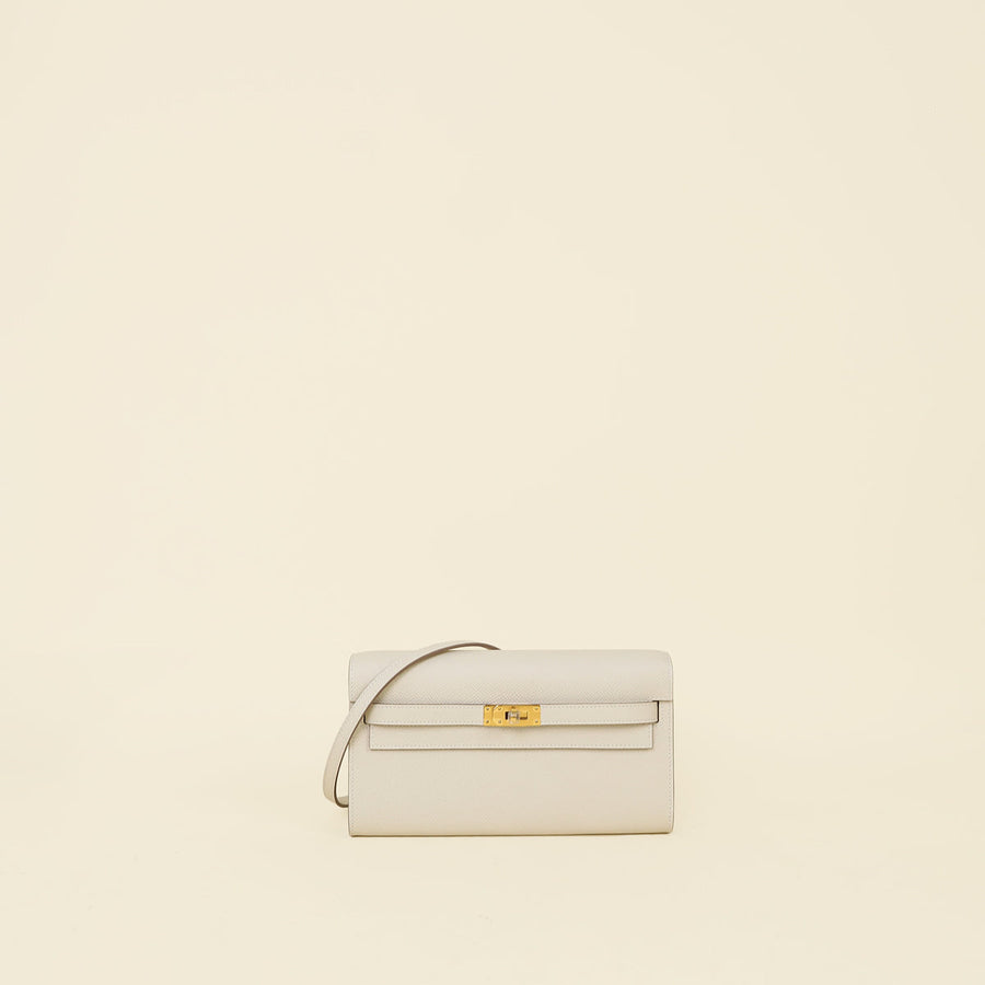 Hermes Craie Kelly Classique Kelly To Go Wallet