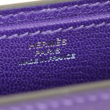 Hermes Purple Sanglons Clutch