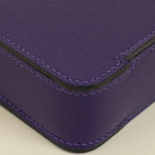 Hermes Purple Sanglons Clutch
