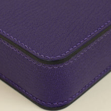 Hermes Purple Sanglons Clutch