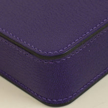 Hermes Purple Sanglons Clutch