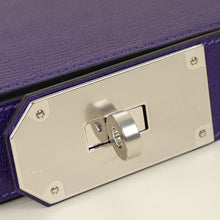 Hermes Purple Sanglons Clutch