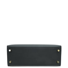 Hermes Noir Sellier Kelly 25 Bag