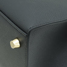 Hermes Noir Sellier Kelly 25 Bag
