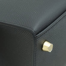 Hermes Noir Sellier Kelly 25 Bag
