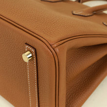 Hermes Gold Birkin 25 Retourne Bag
