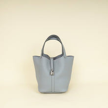 Hermes Gris Pantin Picotin Lock 22 Bag