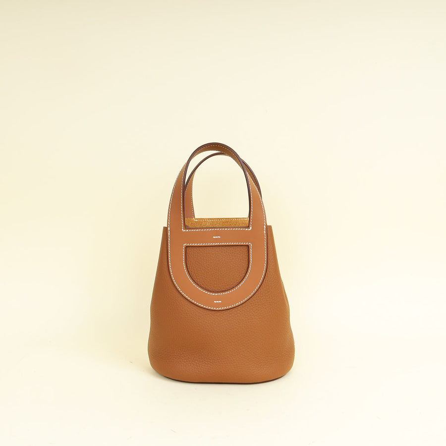 Hermes Gold In The Loop 18 Bag