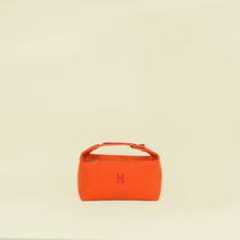 Hermes Orange Feu Bride-A-Brac Large Case