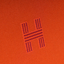 Hermes Orange Feu Bride-A-Brac Large Case