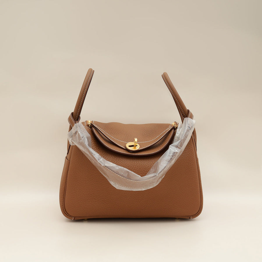 Hermes Gold Lindy 26 Bag
