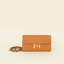 Hermes Gold Constance To Go Wallet