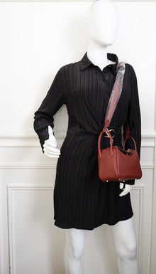 Hermes Bicolor Verso Mini Lindy Bag