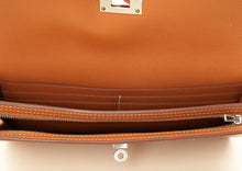 Hermes Gold Madame Kelly Pocket Long Wallet