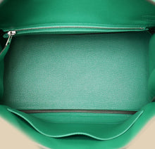Hermes Vert Vertigo Birkin 25 Retourne Bag