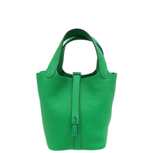 Hermes Bamboo Picotin Lock 18 Monochrome Bag