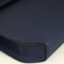 Hermes Bleu Saphir Kelly Depeches 25 Pouch