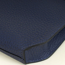 Hermes Bleu Saphir Kelly Depeches 25 Pouch