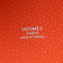 Hermes Orange Poppy Picotin Lock 18 Bag