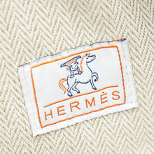 Hermes Biscuit Bride-a-Brac Cabriole Herringbone Large Case