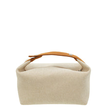 Hermes Biscuit Bride-a-Brac Cabriole Herringbone Large Case